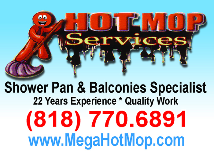 Hot-Mop / Shower Pan Shower / Pan Hot Mop